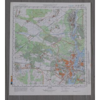 Generalstabskarte Berlin, 1:50.000