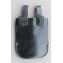 Spatentasche, Leder schwarz, BGS