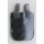 Spatentasche, Leder schwarz, BGS