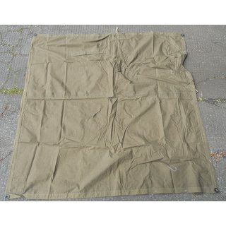 Shelter Tarp / Poncho, old Style, Leather Eyelets