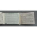 Message Book M-210, Signal Corps, U.S.Army, Pigeon Notes