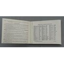 Message Book M-210, Signal Corps, U.S.Army, Pigeon Notes