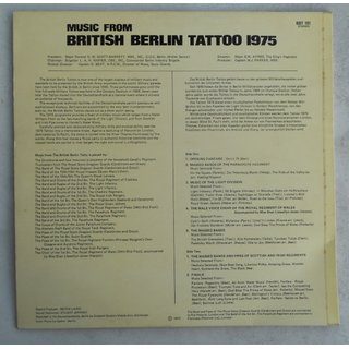 Music from Britisch Berlin Tattoo 1975 Record