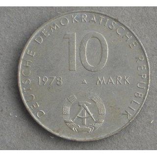 Coins, 10 Marks of the GDR