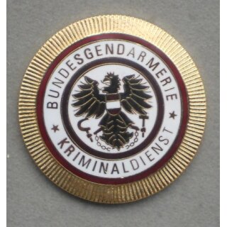 Bundesgendarmerie - Kriminaldienst - Dienstabzeichen