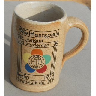 Commemorative Stein - World Festival of Youth & Students - Berlin 1973