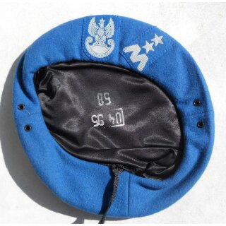 Marineinfanterie & ONZ, Barett, blau