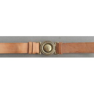 ZHP Scouts Leather Belt, light brown