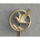 Honour Pin of the Sports Pidgeons Section of the GDR, gold