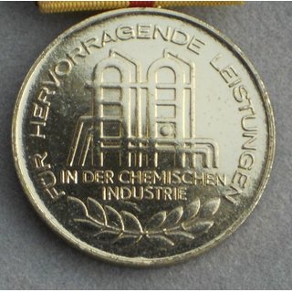 Medal for outstanding achievements in the chemical Industry of the GDR