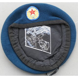 Chinese Type 99 Beret, blue-green