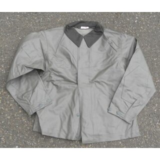Kradmelderjacke, grau gummiert