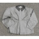 Kradmelderjacke, grau gummiert