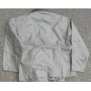 Kradmelderjacke, grau gummiert