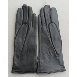 Female black Leather Gloves, Type1