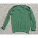 Uniformpullover, grün, V-Ausschnitt