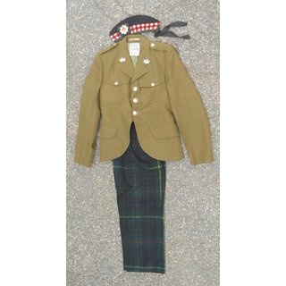 Uniform No.2 Dress - Army, Scottish Lowland Regiments, verschiedene