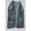 Futter zum schwarzen Uniformmantel