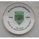Teller, 40 Jahre DVP, 20 Jahre Schule für ABV