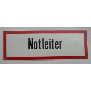 Emergency Ladder Sign