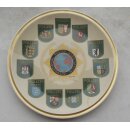 Plate, IPA - German County Police Insignia, 1974