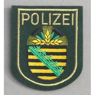 Saxony Police Patch, Specimen