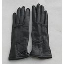 Female black Leather Gloves, Type2