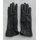 Lederhandschuhe, Frauen, schwarz, Typ2