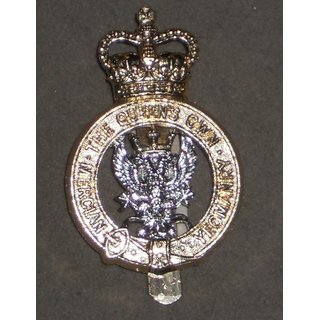 Queenss Own Mercian Yeomanry Cap Badge
