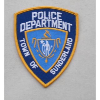 Town of Sunderland Police Department Patch