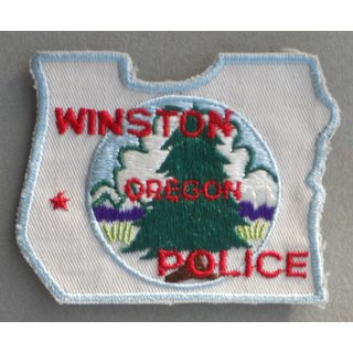 Winston-Oregon Police Patch