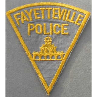 Fayetteville Police Abzeichen 