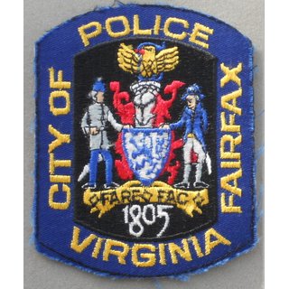 City of Fairfax Police Abzeichen 