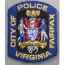 City of Fairfax Police Patch