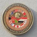 Coalition Forces - Al Udeid, Qatar Challenge Coin