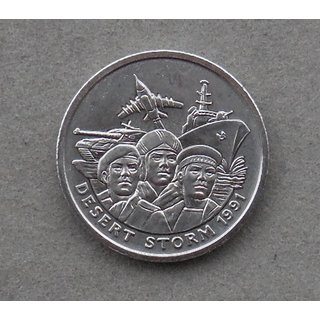 Liberation Of Kuwait Desert Storm 1991 Coin 9 22