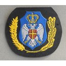 Serbian Police Cap Badge, rubberized
