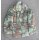 US M-65 Feldjacke, Woodland Camouflage mit Abzeichen