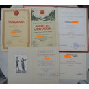 Military Prosecutor Documents & Awards Set, Commander