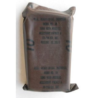 MRE - Type2, Meal Ready to Eat, large numbers