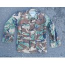 Jacket, Rip-Stop Woodland Camouflage Pattern, Combat