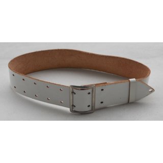 MdI Leather Belt, white, used