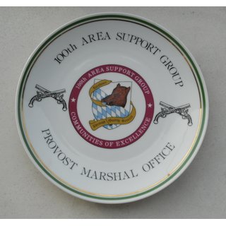 Provost Marshal Office - 100th Area Support Group Plate