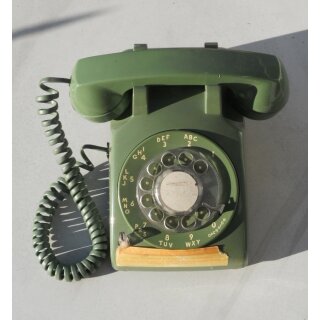 US- Telefon, grün, AFN-Berlin