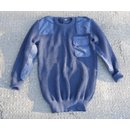 BW Pullover, Marine/Luftwaffe, blau mit Brusttasche