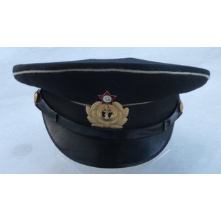 Peaked Cap, Navy, Warrant Officer / Officer, black