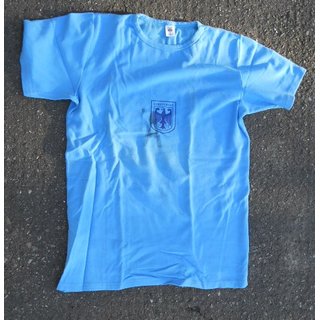 Bundeswehr Sports T-Shirt, with A, blue