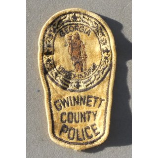 Gwinnett County Police Patch
