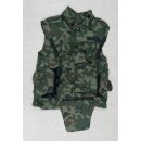 Combat / Flak Vest, woodland Camo