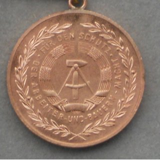 Medal for faithful Service in the Border Guards, bronze